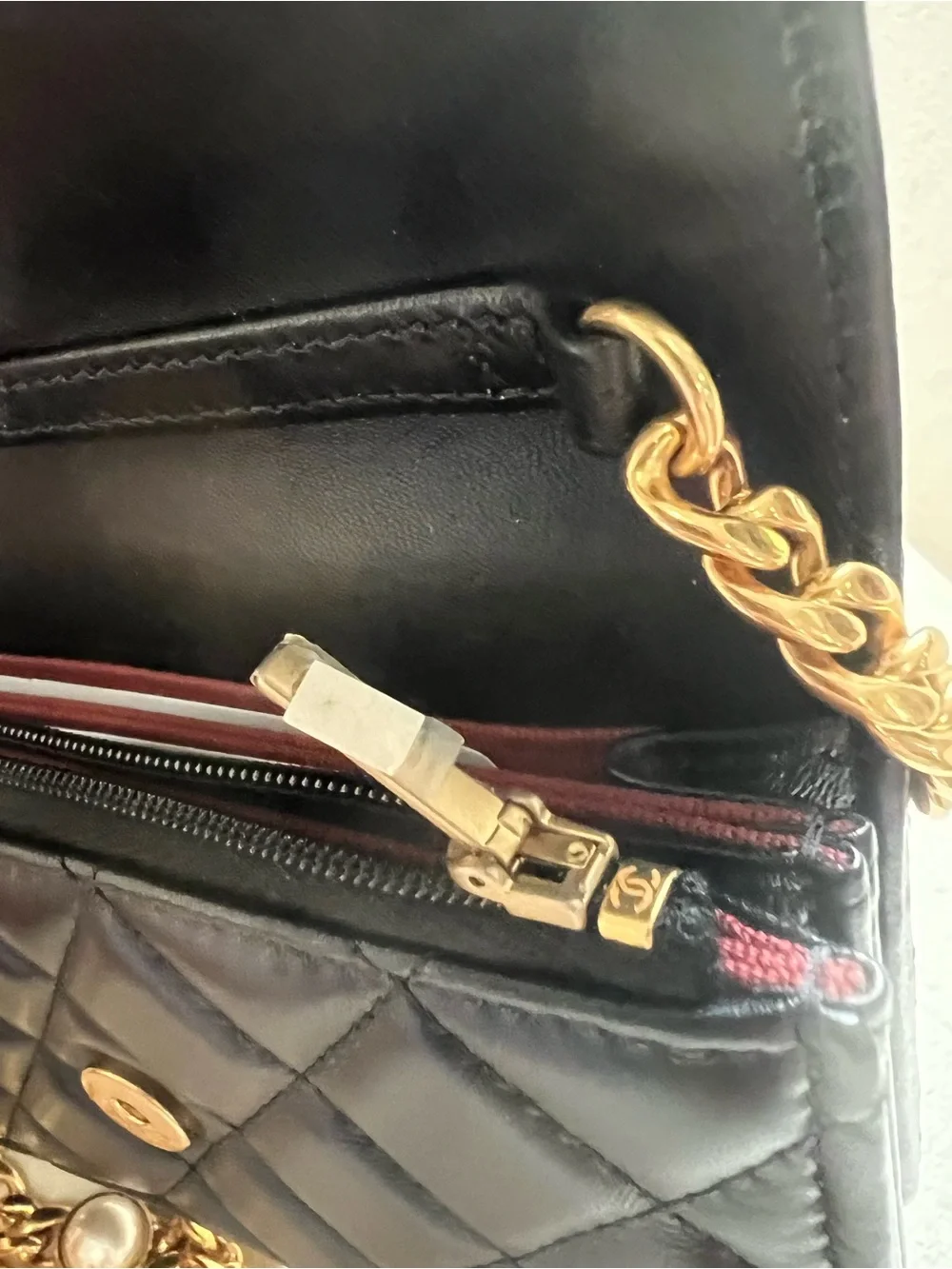NEW🔥Chanel Pearl Wallet on Chain Crossbody